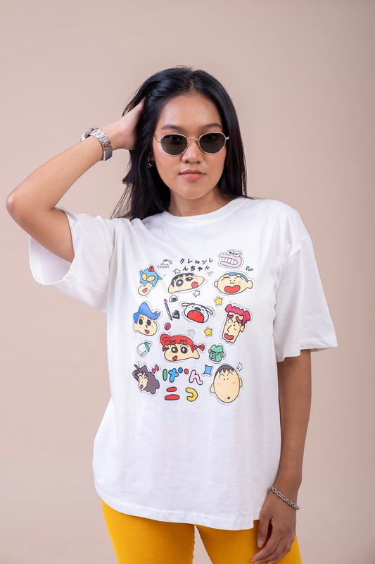 SINCHAN ROUND NECK T-SHIRT