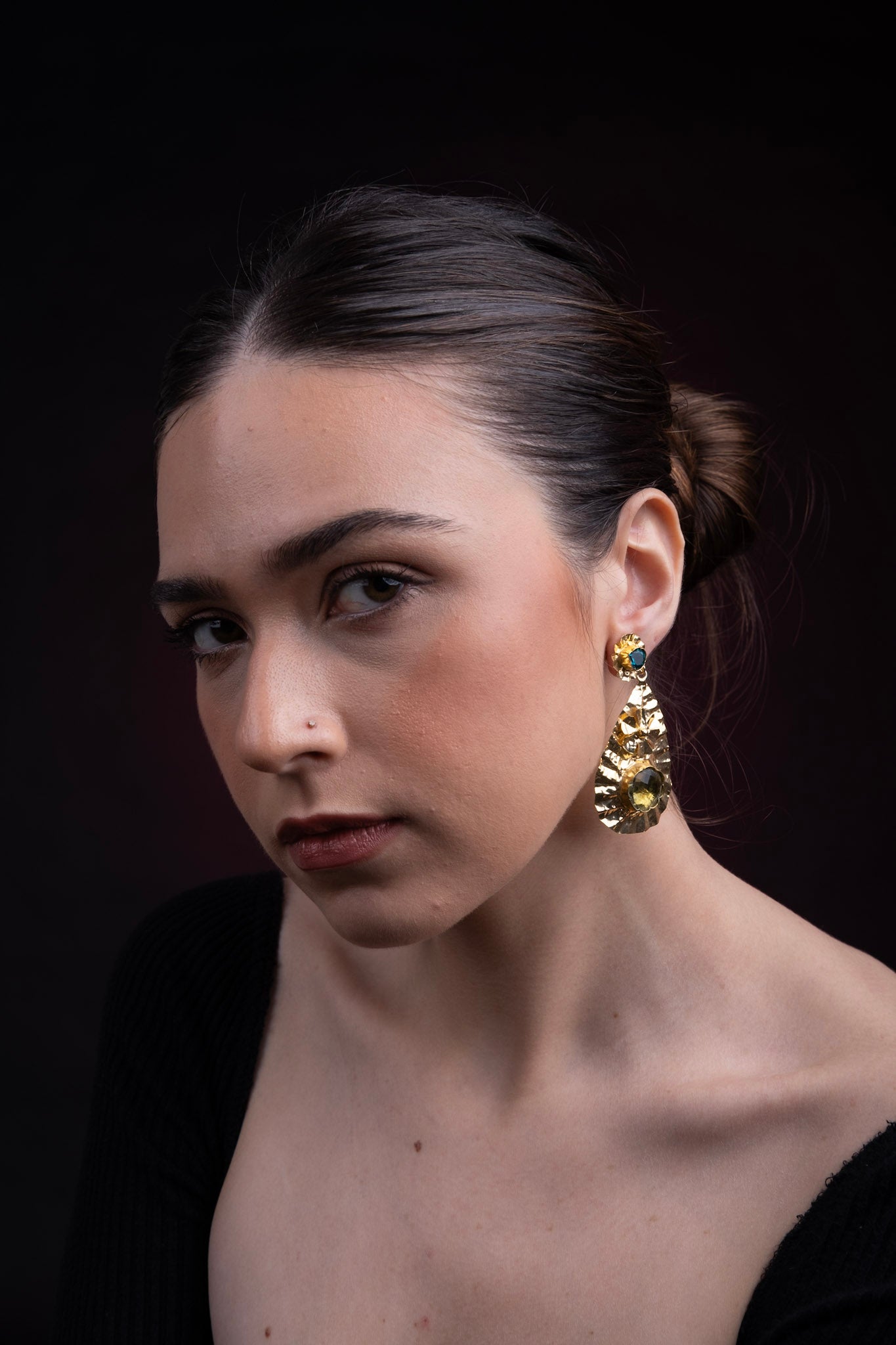 CHANDINI GOLD DANGLERS