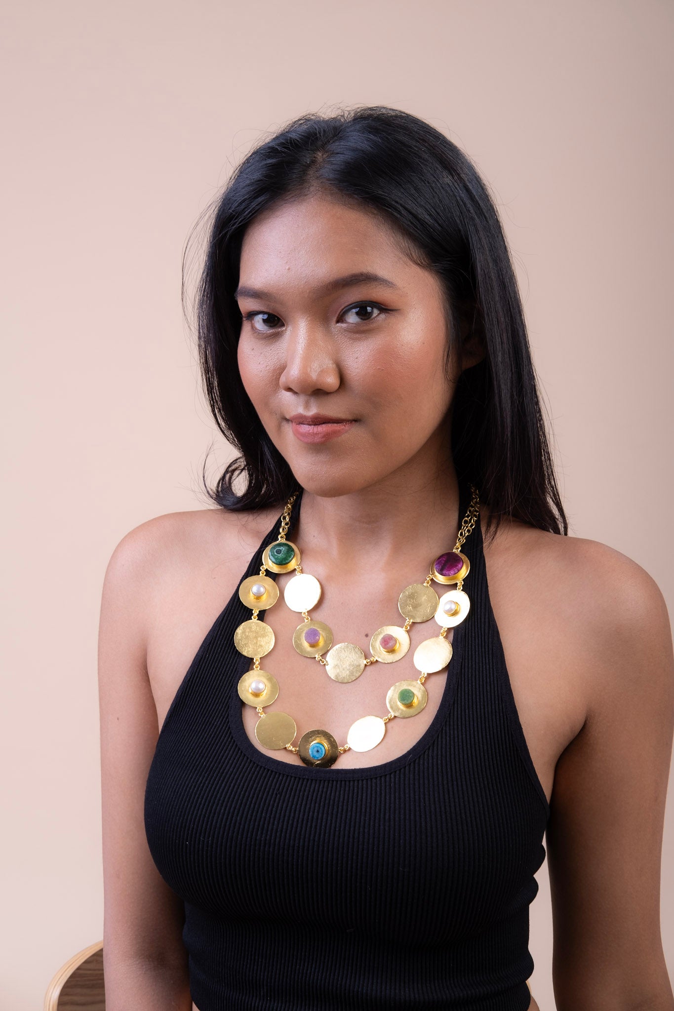 DEVI BOHO GOLD NECKLACE