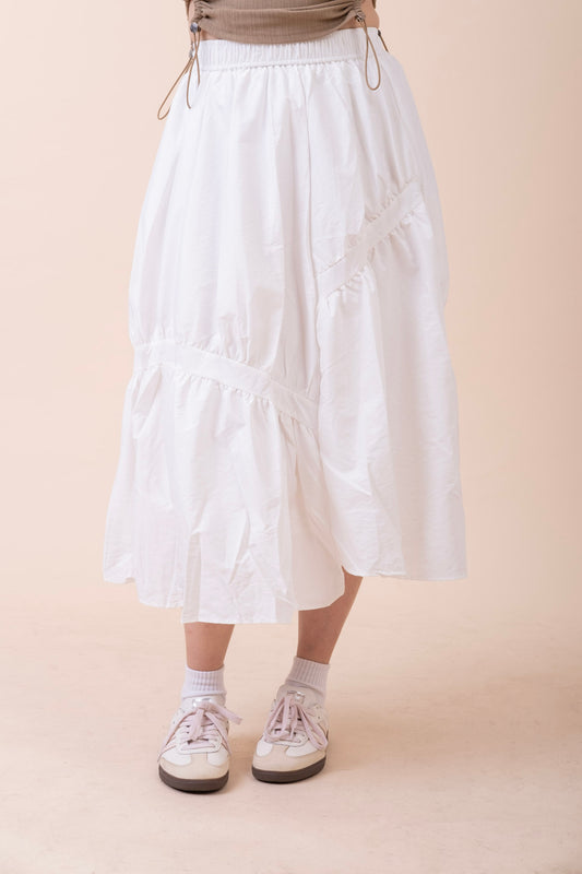 KOREAN ASYMMITRIC SKIRT