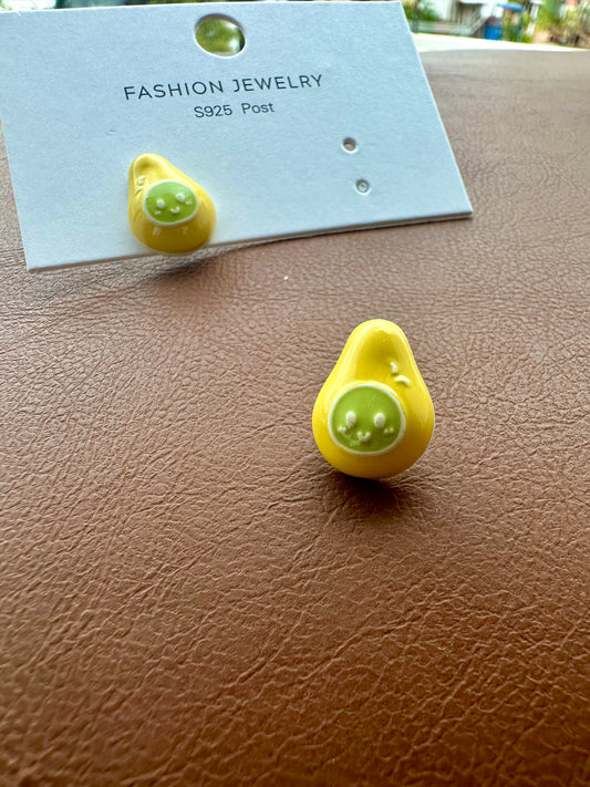 QUIRKY PEAR EARRINGS