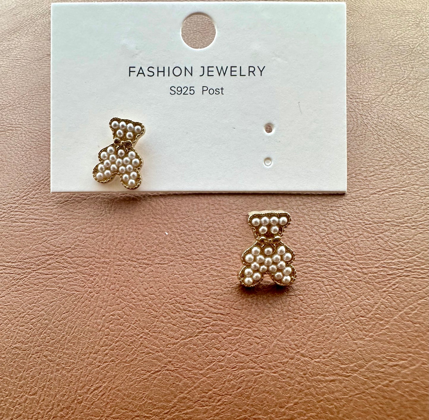 QUIRKY TEDDY EARRINGS