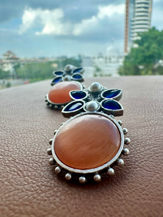 ORANGE SURYA EARRINGS