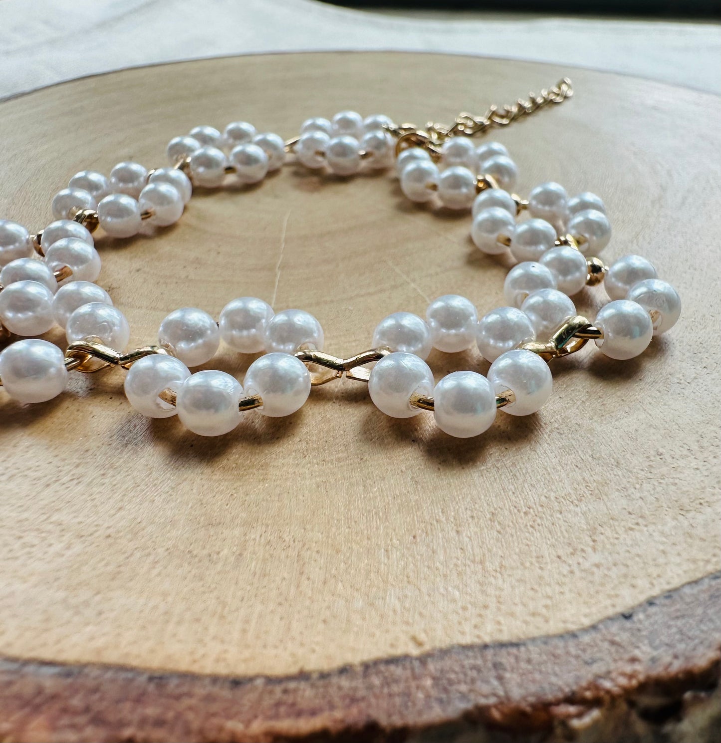 PEARL BEADED BRACELET