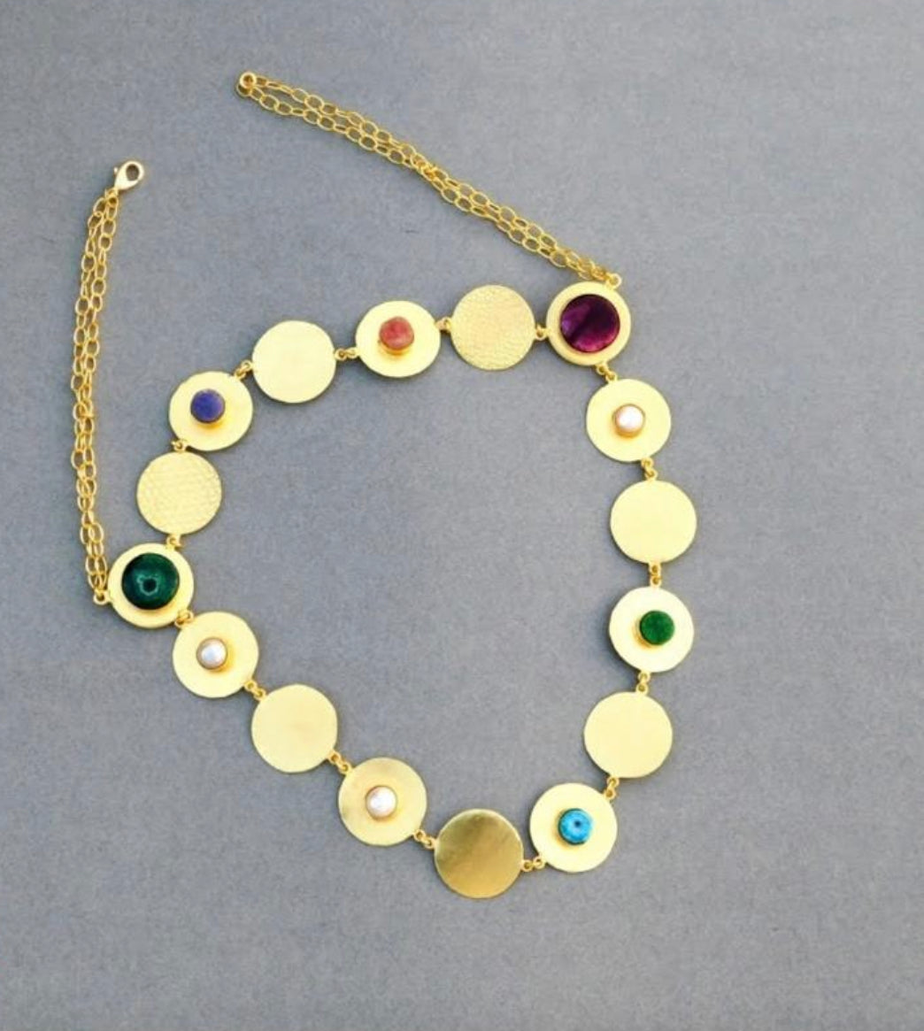 DEVI BOHO GOLD NECKLACE