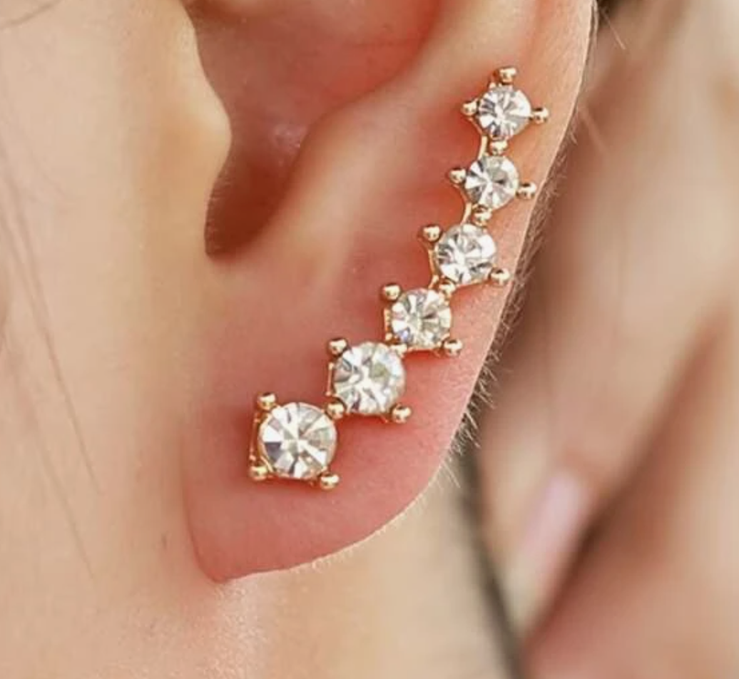 RHINESTONE CLIMBERS STUDS