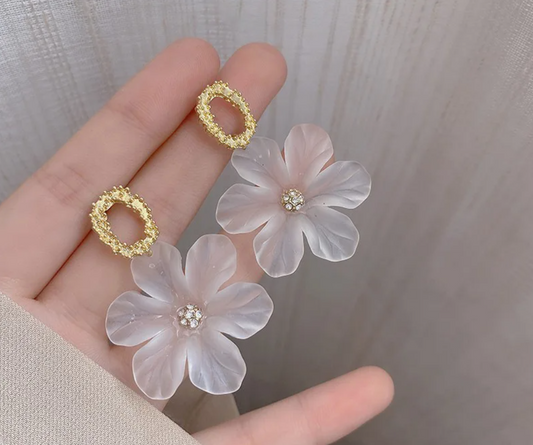 KOREAN ACRYLIC RETRO EARRINGS